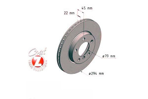 Tarcze Hamulcowe 2szt Mini Countryman 10- Zimmerma