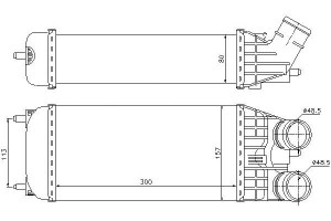 Intercooler Citroen C3 Aircross Ii C3 Ii C3 Iii C3