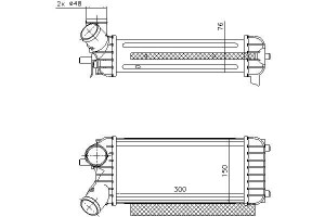 Intercooler Ford C-max Ii Grand C-max 1.6d 12.10-