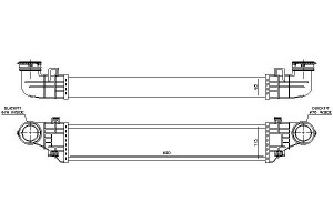 Intercooler Mercedes E T-model (s211) E (vf211) E