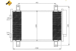 Skraplacz Klimatyzacji Fiat Ducato Jumper Boxer Nr