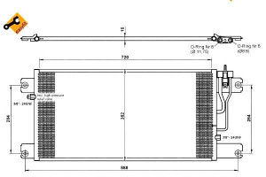Skraplacz Klimatyzacji Scania G R 01.03- Nrf