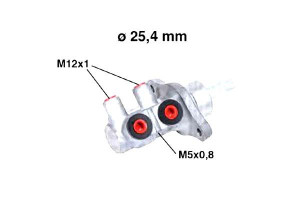Pompa Hamulcowa Opel Astra H 04-14 Metelli