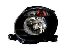 Reflektor Fiat 500 Le Halogen H7, Wy21w Kolor Ramk