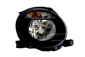 Reflektor Fiat 500 Pr Halogen H7, Wy21w Kolor Ramk