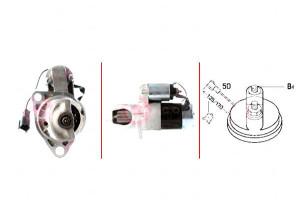 Rozrusznik 12v 1.4kw Casco