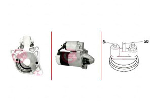 Rozrusznik 12v 1.0kw Casco