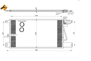 Skraplacz Klimatyzacji Scania G R 01.03- Nrf