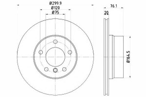 Tarcze Hamulcowe 2szt Bmw Tył E82 88 07- Textar