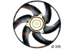 Wentylator Chłodnicy Citroen Berlingo 96- Hella