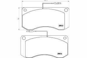 Klocki Hamulcowe See Rvi Midliner 797-t4.38 10.82-