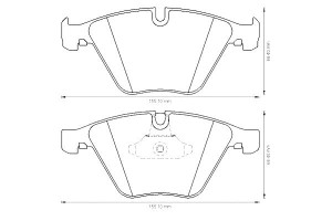 Klocki Hamulcowe Ceramiczne Bmw 3 (e90) 3 (e91) 3