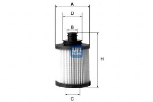 Filtr Oleju Grande Punto 1.3jtd 16v 05- Ufi
