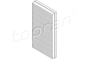 Filtr Kabiny Kabinowy Topran 6447pg Ccf0049c