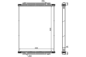 Chłodnica Silnika Solaris Bova Futura Magiq Mx300-