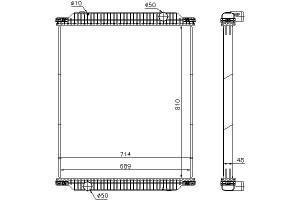 Chłodnica Silnika Rvi Premium Dci11b/43-midr06.02.