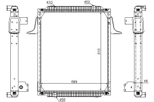 Chłodnica Silnika Rvi Premium Dci11b/43-midr06.02.