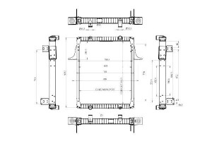 Chłodnica Silnika Rvi Premium Dci6-w-midr06.20.45d