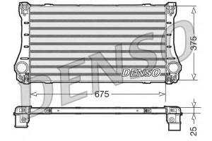 Intercooler Toyota Auris Avensis Verso 2.0d/2.2d 1