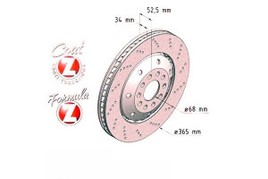 Tarcze Hamulcowe 2szt Audi A6 Rs6 02-05 Pp Zimmerm