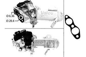 Zawór Egr Citroen C4 C5 2,0hdi (moduł) Valeo