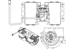 Wentylator Dmuchawa [behr Hella]