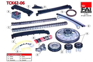 Zestaw Łańcucha Rozrządu Nissan Fai Autoparts