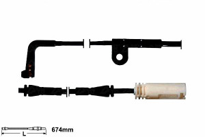 Czujnik Zużycia Klocków Audi A4 Bmw 5 6 (e63) 6 (e