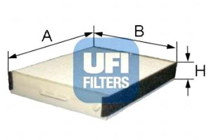 Filtr Kabinowy Hyundai Santa Fe 01- Ufi