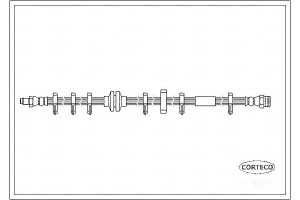 Przewód Hamulcowy Giętki Fiat Corteco