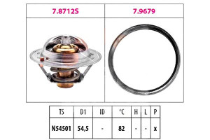Termostat Facet 21200ed000 21200ed00a 21200et01a 7
