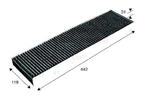 Filtr Kabiny Z Węglem Mini (r56) (r57) (r58) (r59)
