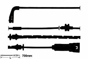 Czujnik Zużycia Klocków Opel Signum Vectra C Vectr