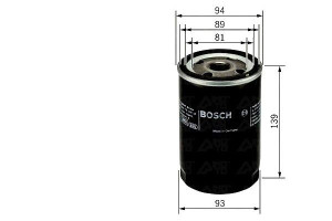 Filtr Oleju Chevrolet Bosch