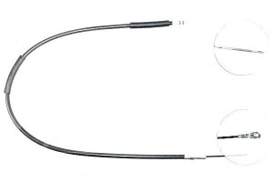 Linka Hamulca Ręcznego Bmw Z3 E36 95-02 A.b.s.