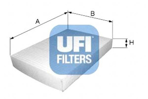 Filtr Kabinowy Ibiza Fabia 10- Ufi