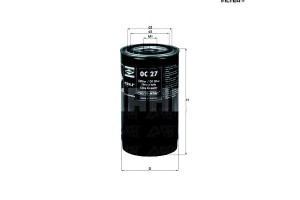 Filtr Oleju Daf F 1100 F 2100 F 2300 F 2500 F 900