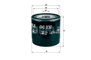 Filtr Oleju Mahle 1136568 1059924 1231233 2m5q6714