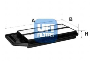 Filtr Powietrza Accord 2.0i 16v 03- Ufi