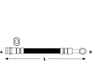 Przewód Hamulcowy Ap 5154080150 5154080151 Hos3172