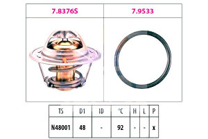 Termostat Vw 92c 0,9-1,3 Eps