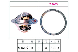 Termostat Hyundai 90c I20 Ix20 I40 1,4crdi Eps