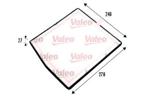 Filtr Kabiny Essential Volvo S60 S80 V70 Valeo