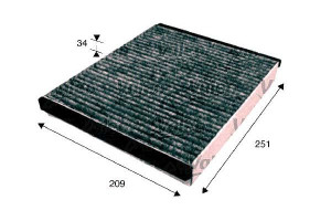 Filtr Kabiny Protect Volvo C70 S40 Z Aktywnym Węgl