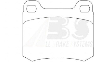 Klocki Hamulcowe Mercedes W124.w201 Tył A.b.s.
