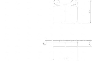 Klocki Hamulcowe Vw Golf I 74-83 A.b.s.