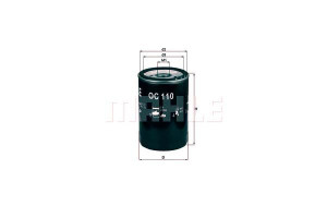 Filtr Oleju Mahle 5018028 93156747 1021840201 1021