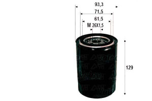 Filtr Oleju Hundai H-1 Valeo