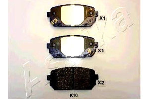 Klocki Hamulcowe Kia Carens Iii 2.0crdi Ashika