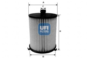 Filtr Paliwa Ufi 233900n100 Alg7553 Tf1970 30eco03